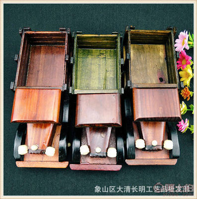桂林大清长明竹木手工卡车玩具 匠心工艺与童趣的完美结合